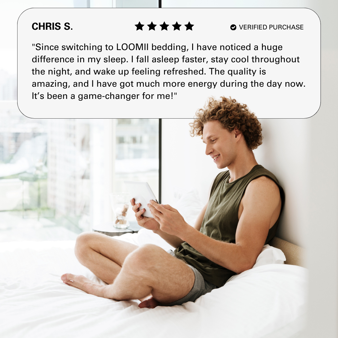 Off White Eucalyptus Lyocell Bedding Set