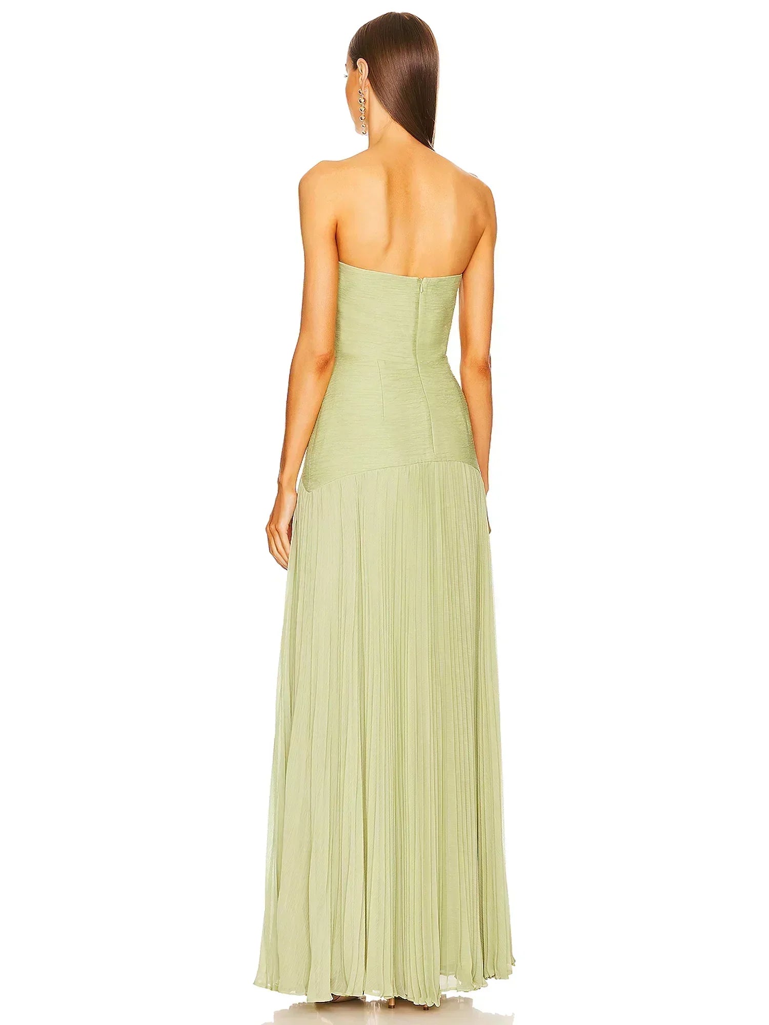Zynella - Sleeveless Maxi Dress with Low Waist