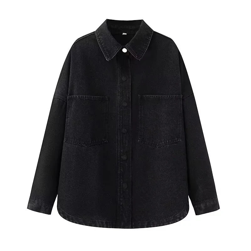 Shela | Denim Vintage Shirt Jacket