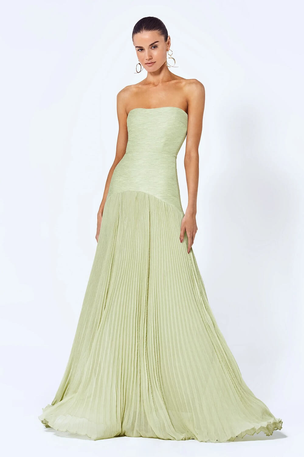 Zynella - Sleeveless Maxi Dress with Low Waist