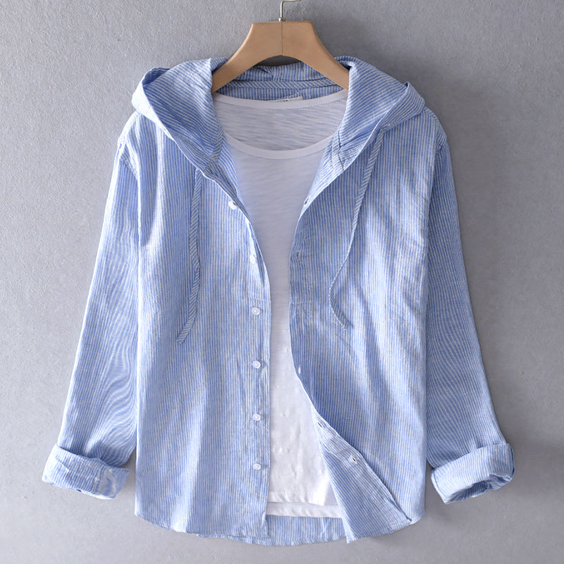 Celest | Lightweight Hooded Blouse