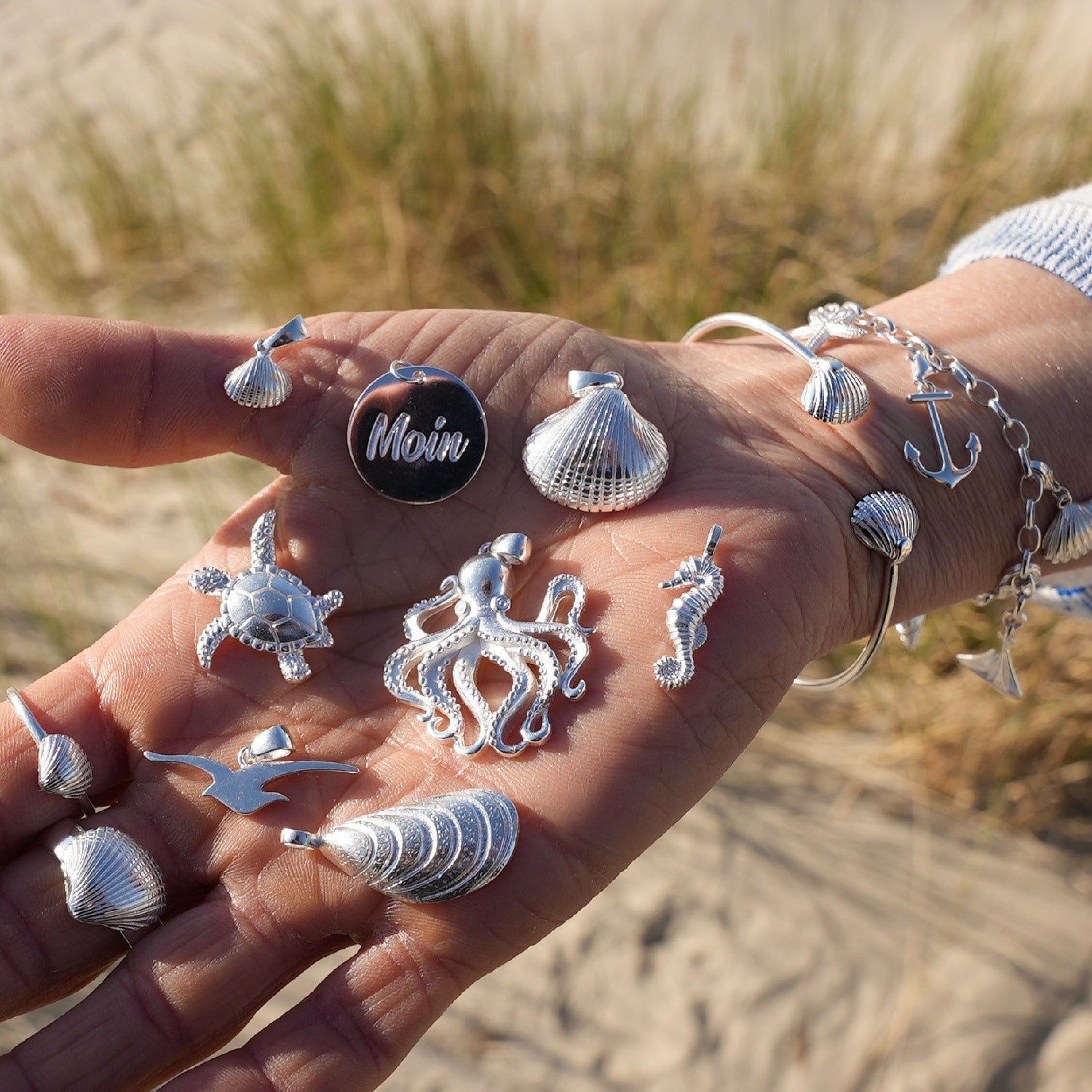 Ocean Breeze Charm Bracelet