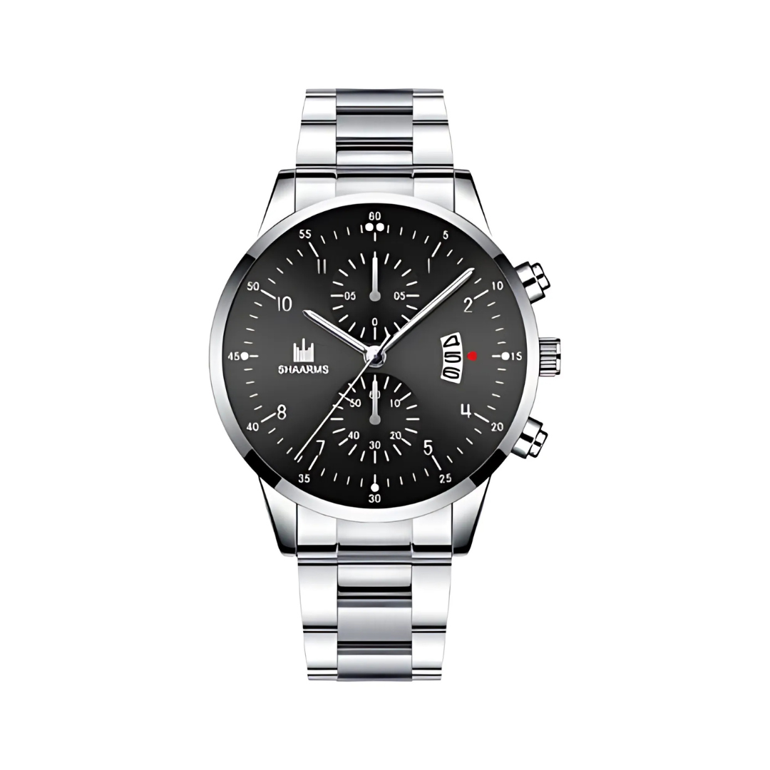 Ornate Thin Mesh Casual Wristwatch