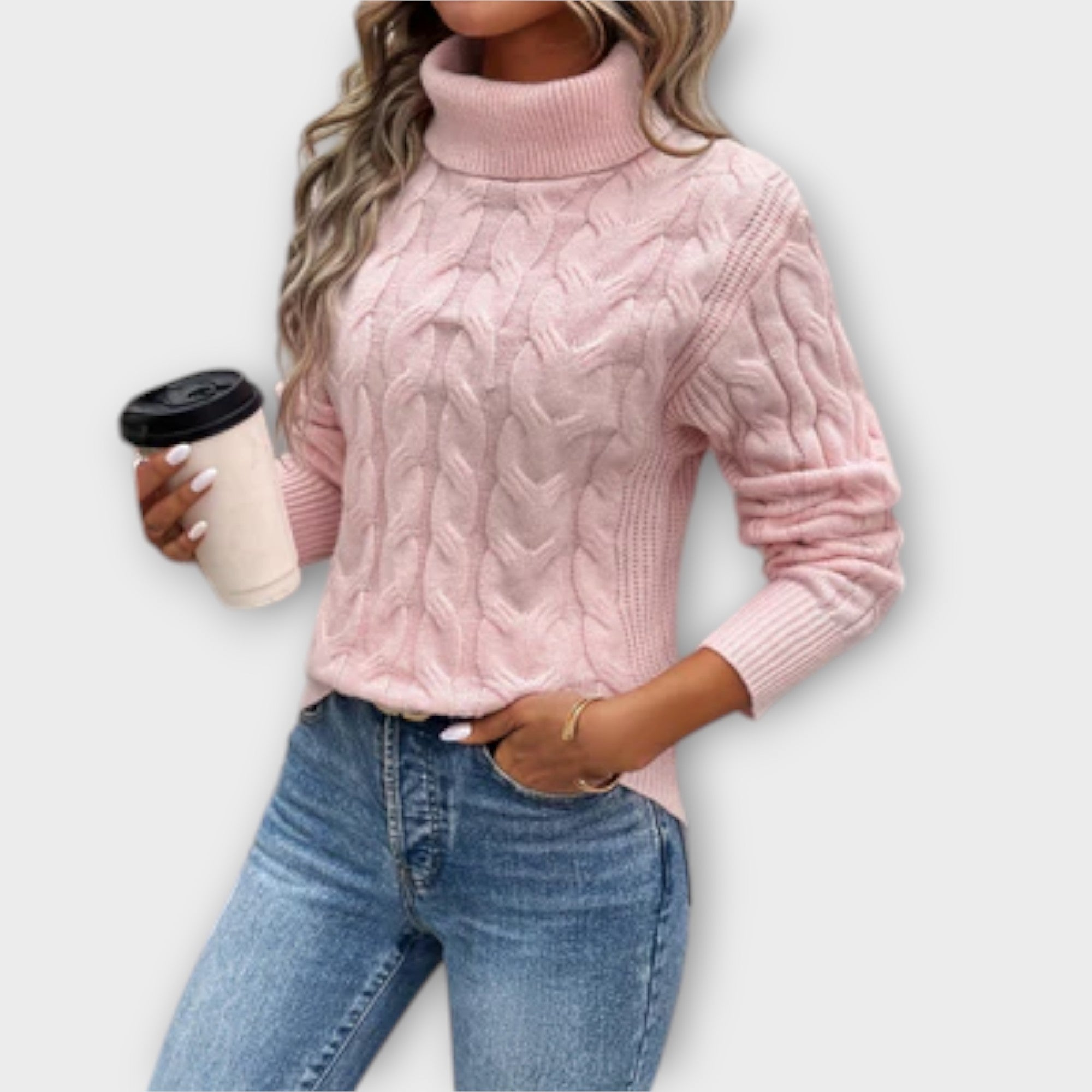 Elegant Turtleneck Sweater by Eline
