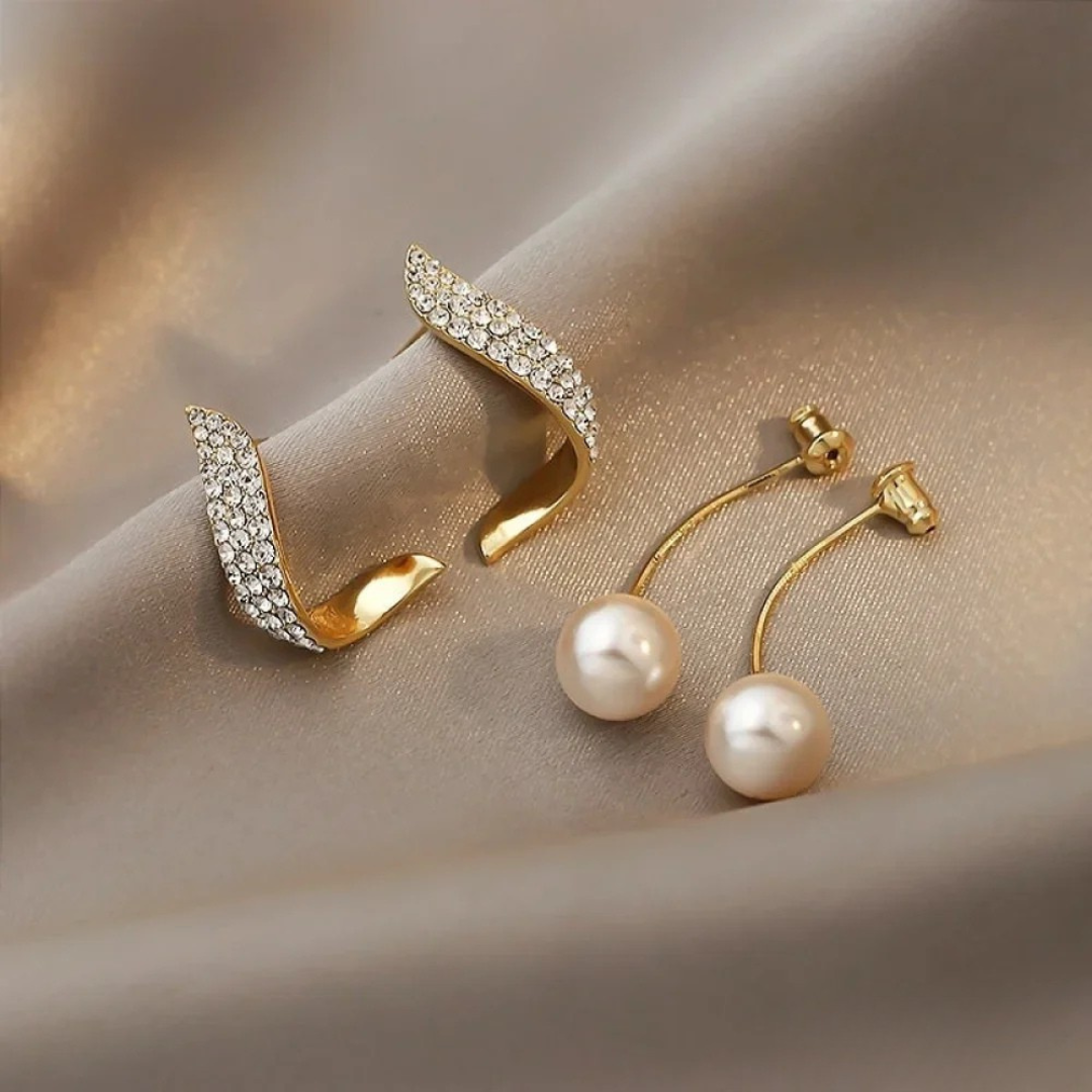 Elegant Pearl Drop Earrings