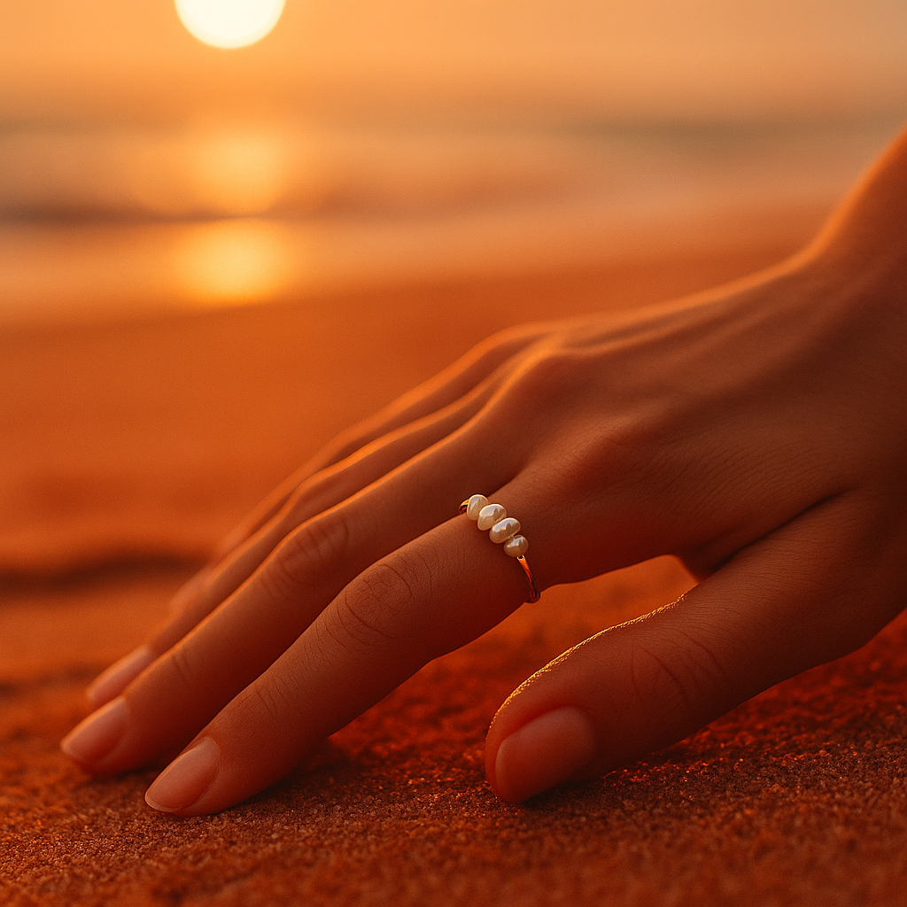 Willow | Pearl Embrace Ring