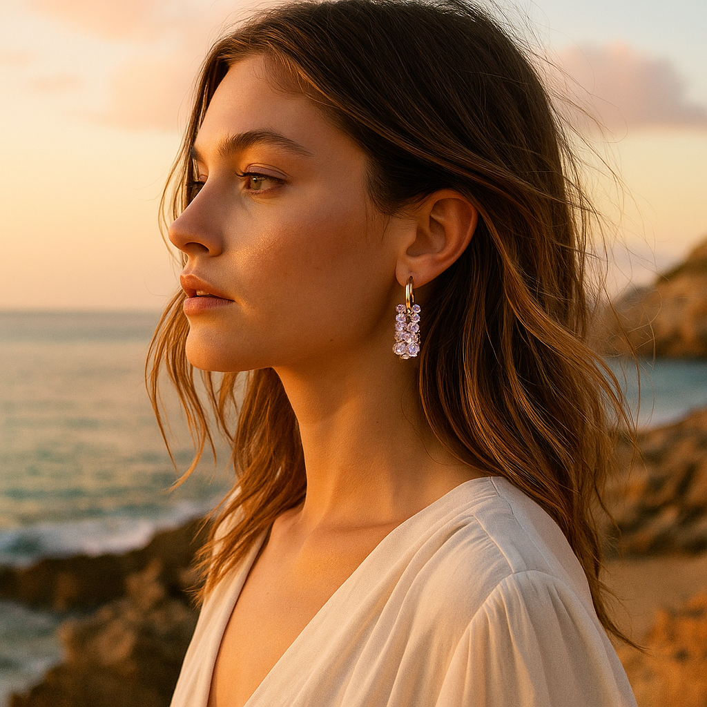 Pearl | Lilac Dream Earrings