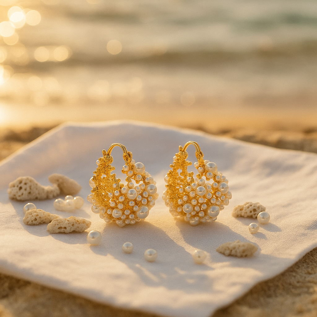 Dione | Golden Dawn Earrings