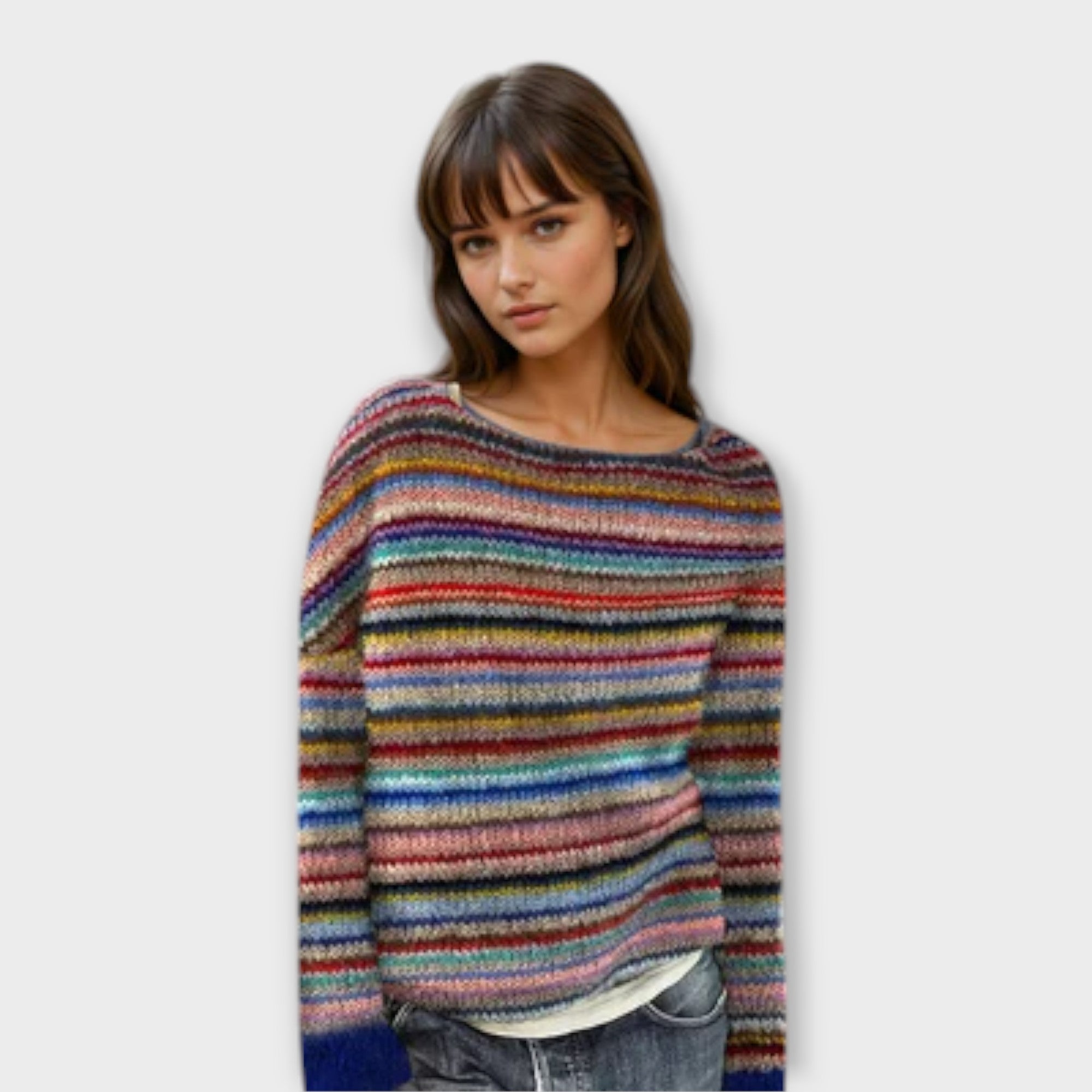 Casual and Cozy Striped Sweater
