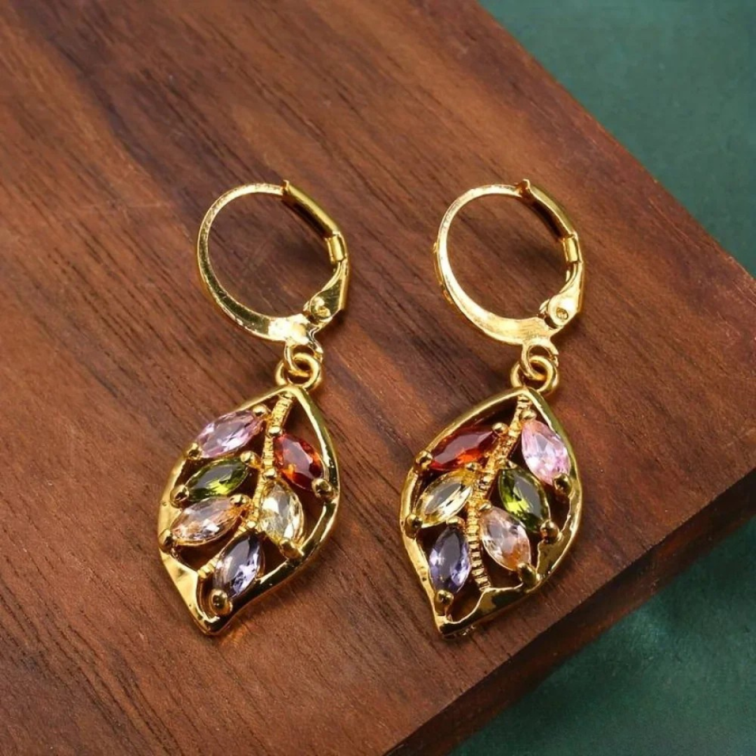 Vintage Goldblatt Colorful Earrings