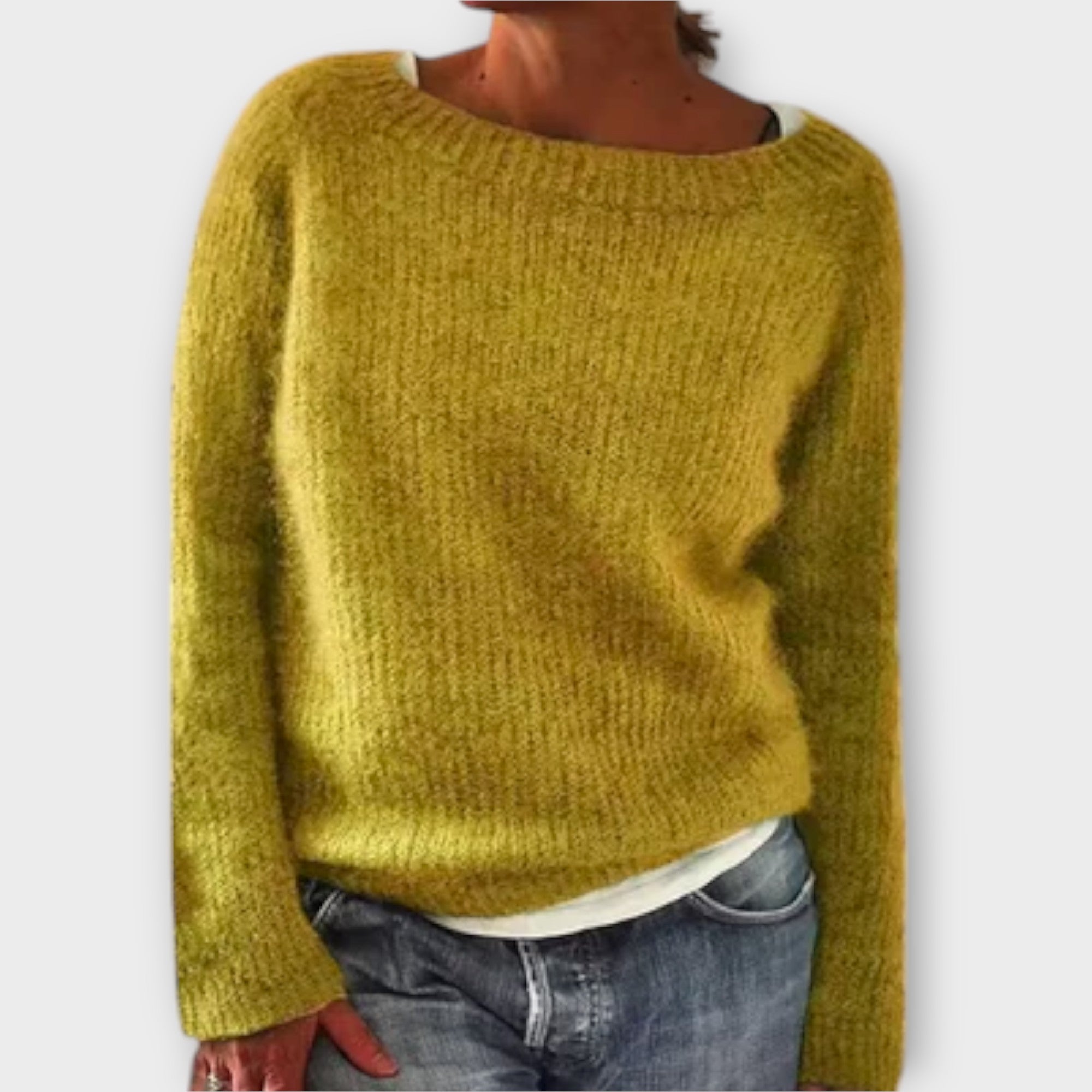 Monochrome Knit Sweater