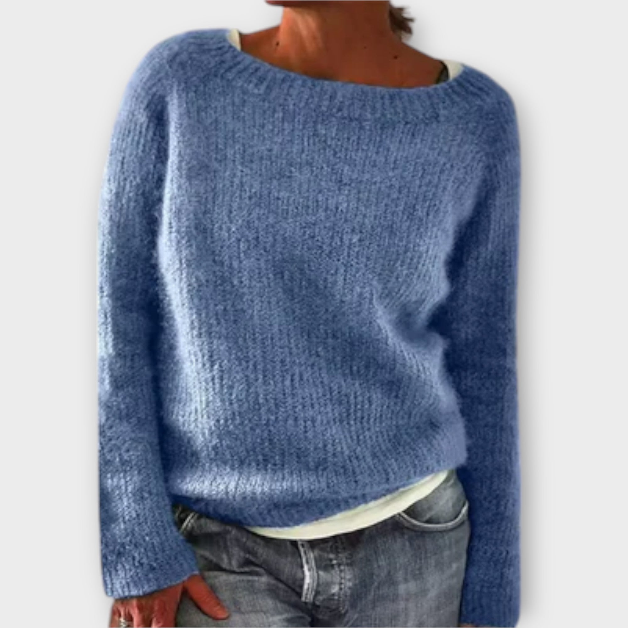 Monochrome Knit Sweater