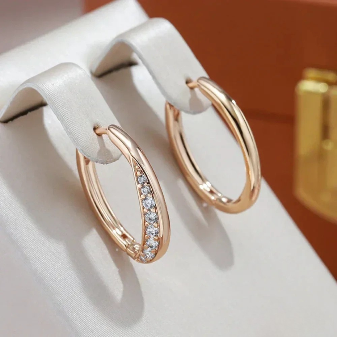 Exclusive Golden Hoops