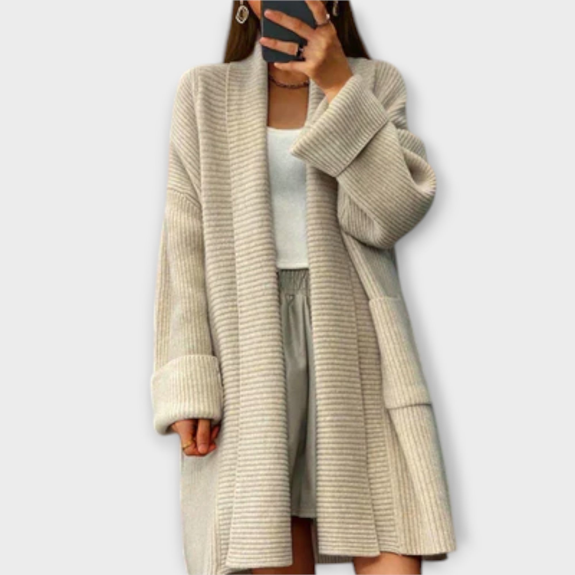 Long Knit Coat
