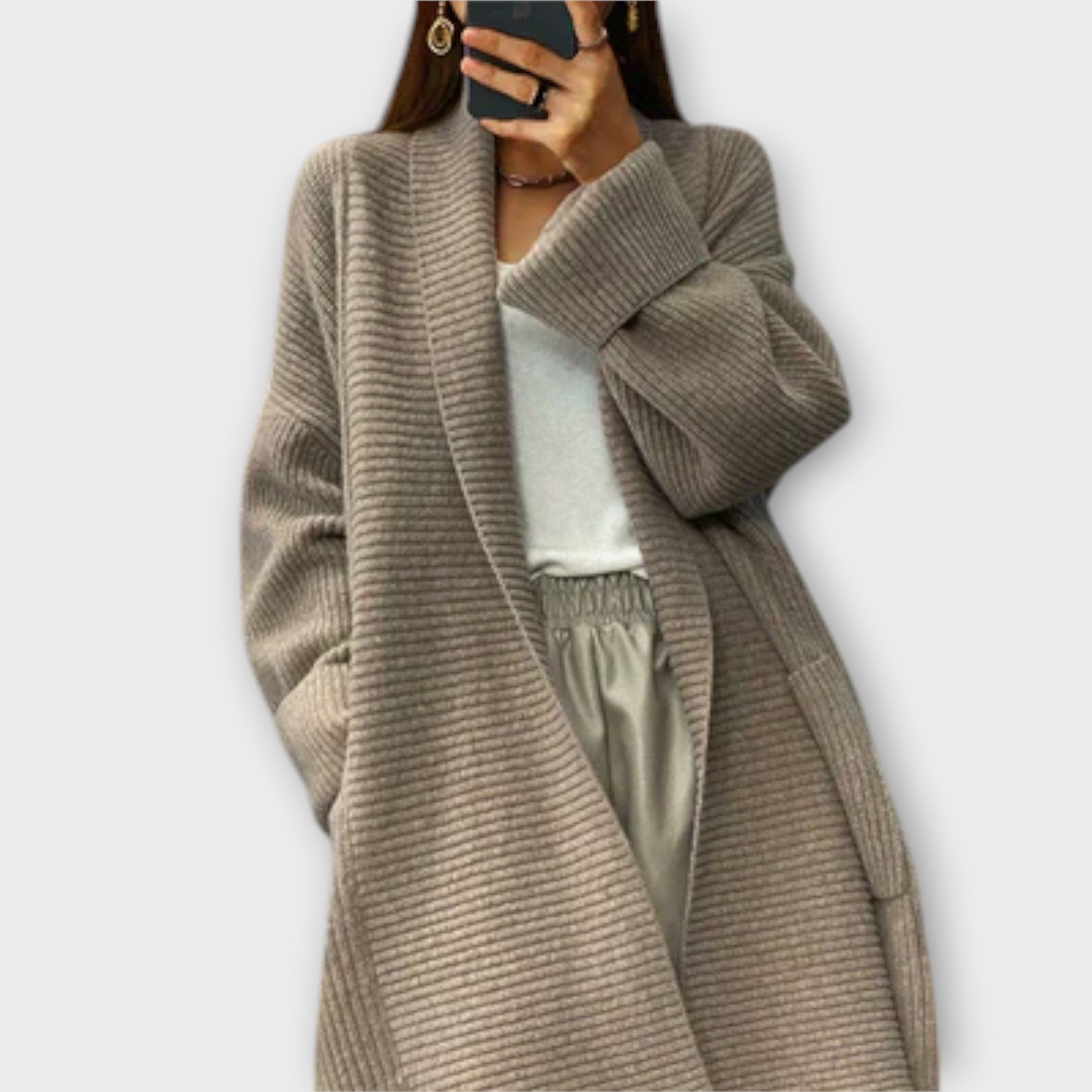 Long Knit Coat