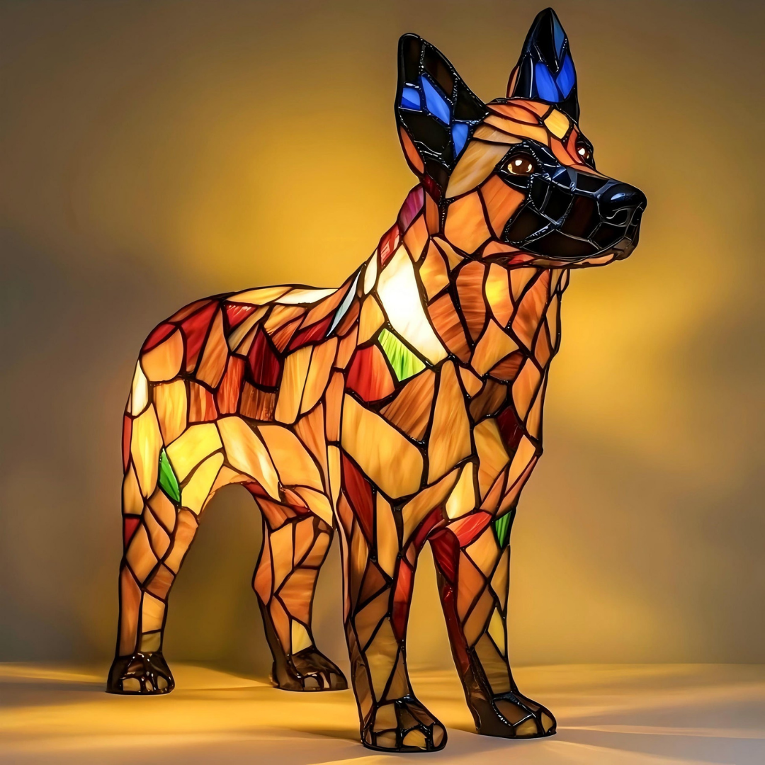 Glass Shepherd Lamp