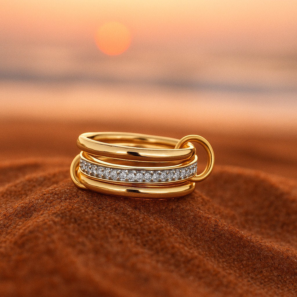 Trinity Sparkle Ring