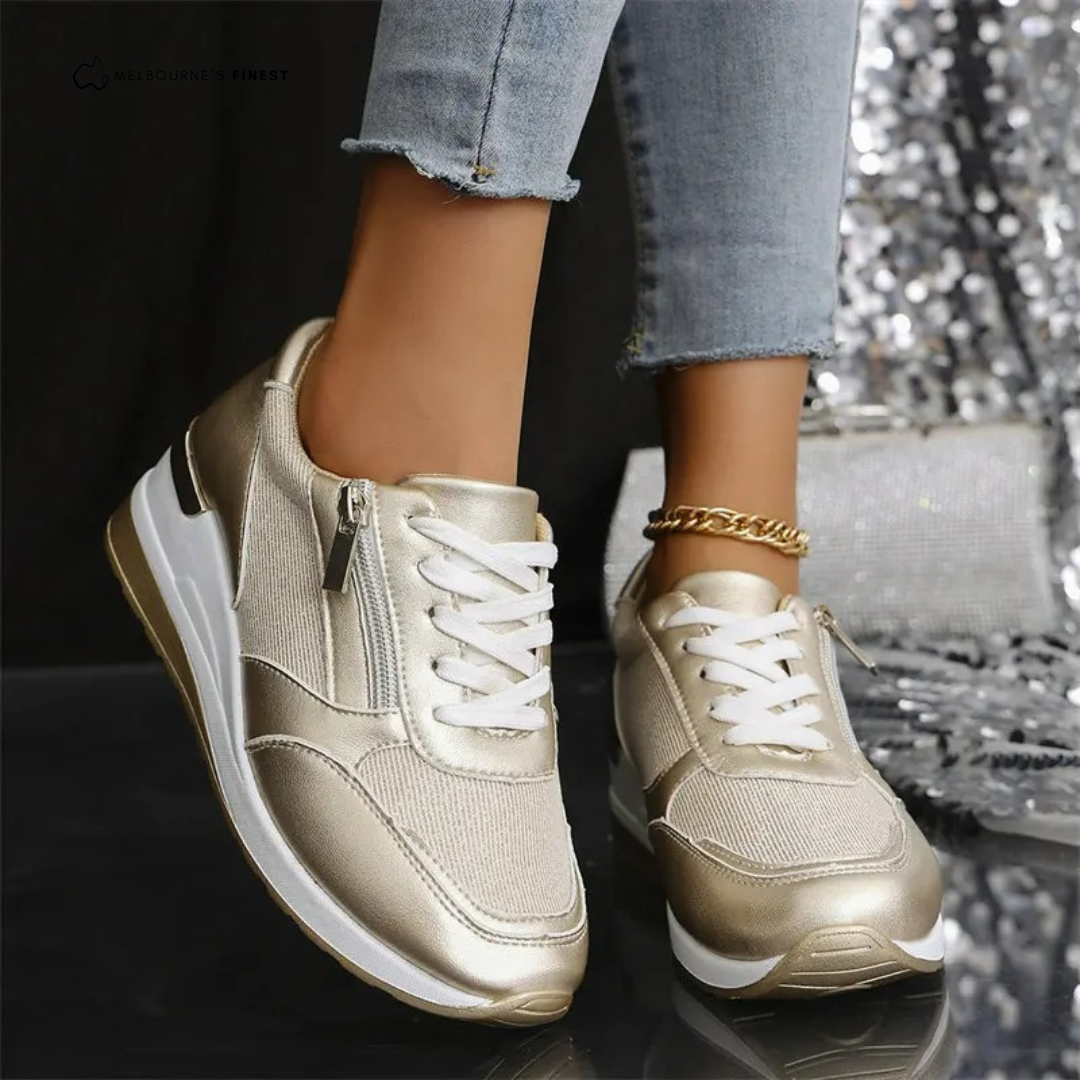 Lunara™ | Chic Sparkle Sneakers