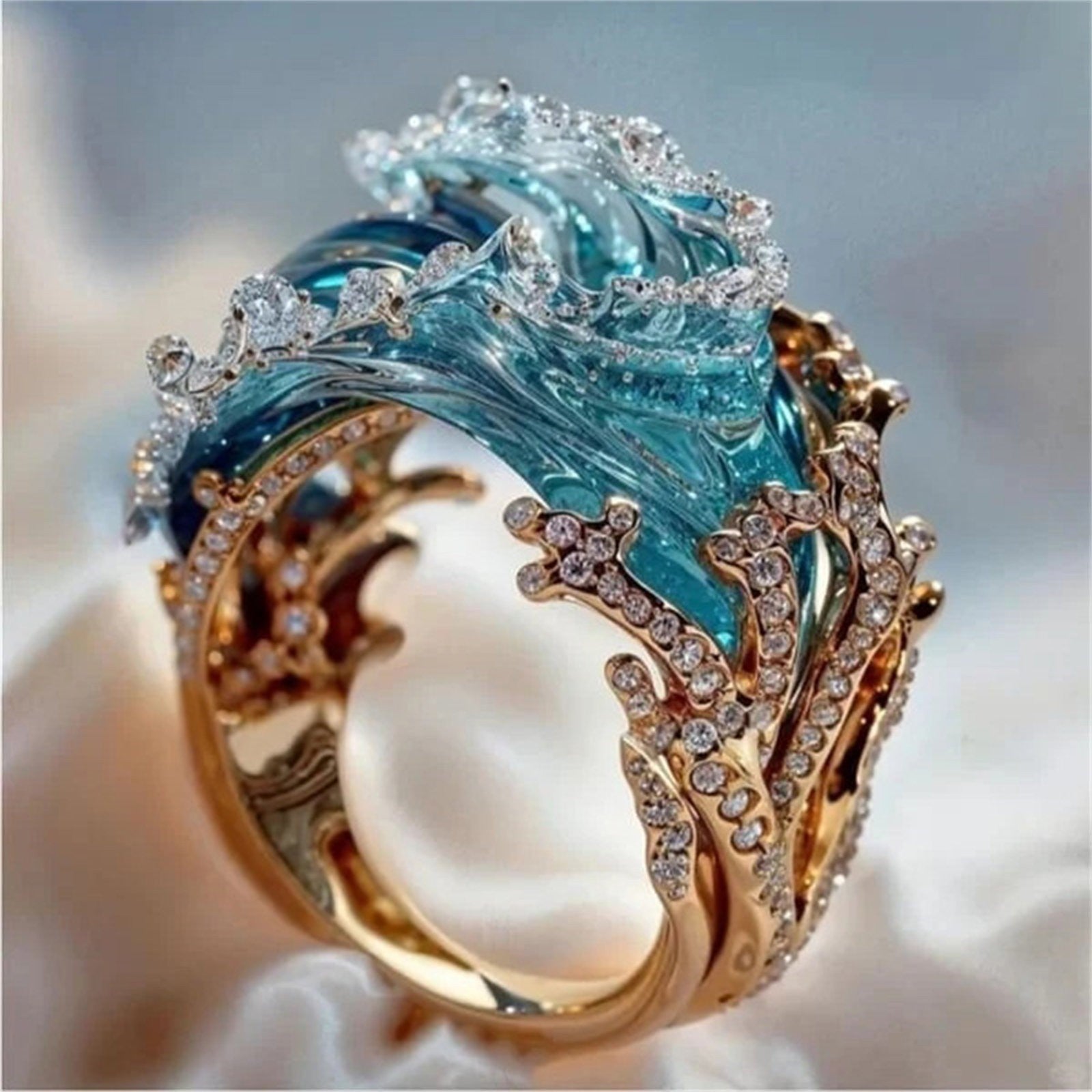 Pearl | Ocean's Embrace Ring