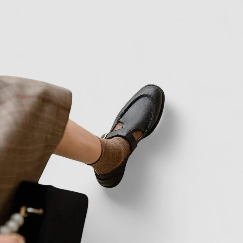 Lena | Orthopedic Square-Toe Mary Jane Shoes