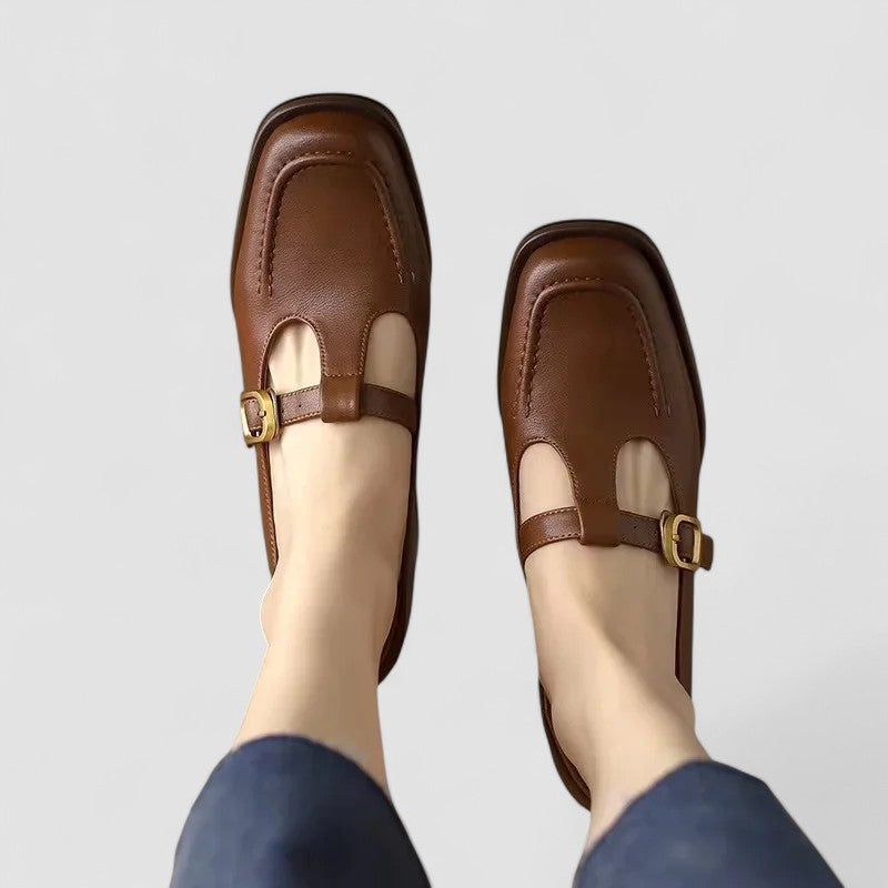 Lesley | Orthopedic T-Strap Mary Jane Shoes