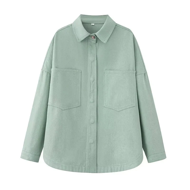 Shela | Denim Vintage Shirt Jacket