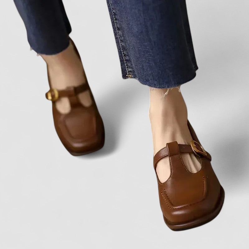 Lesley | Orthopedic T-Strap Mary Jane Shoes