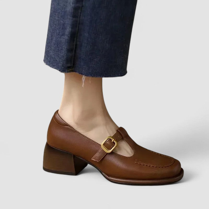 Lesley | Orthopedic T-Strap Mary Jane Shoes