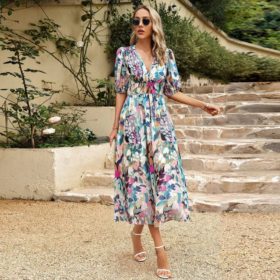INNOVA | V-Neck Dress