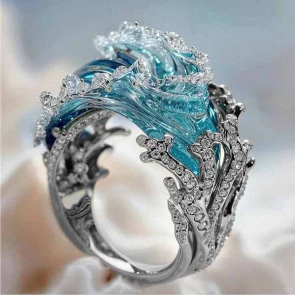 Pearl | Ocean's Embrace Ring