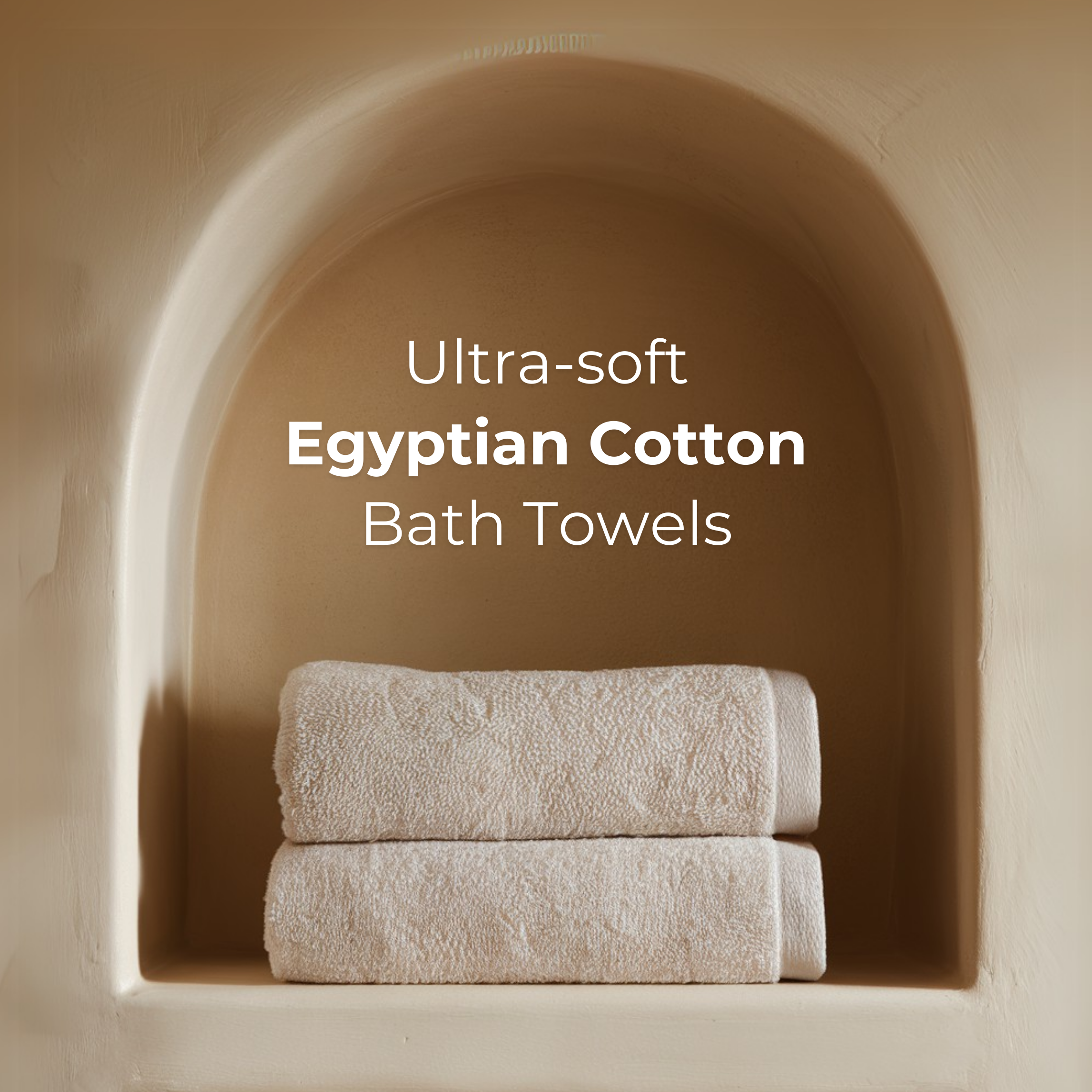 5-Star Hotel Bath Towels - 2pcs (59x28in)